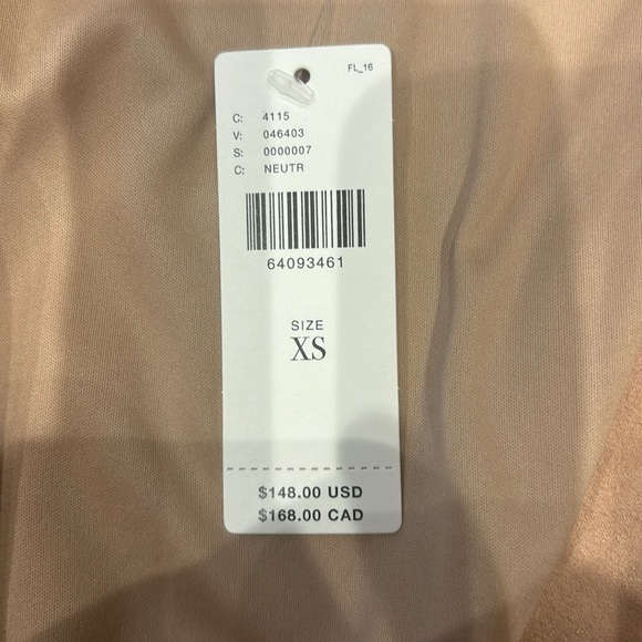 NWT Anthropologie Hutch Draped Faux Suede Jacket Neutral Beige XS - Picture 2 of 2